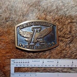 Auburn University belt buckle